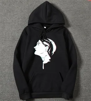 

Steampunk Men's Personality casual Long Sleeve hoodie black cotton spring autumn comfortable