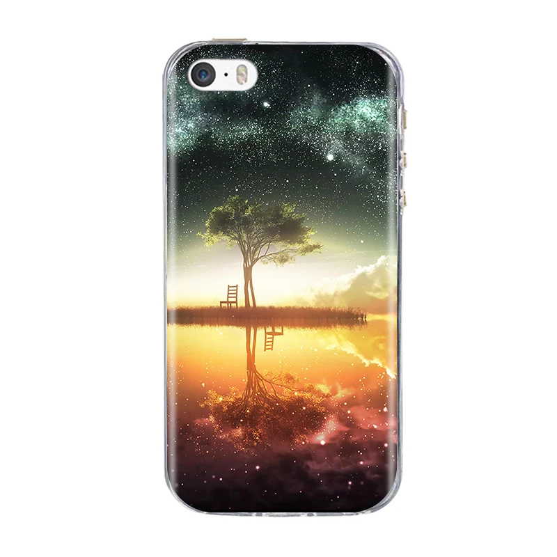 Чехол для iphone 5 5s SE чехол силиконовый 3D из ТПУ Iphone 6 6s s чехол|Бамперы| |