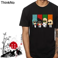 Dragon ball Z Son goku футболки Мастер Роши футболка размера плюс криллин футболки Bulma Super saiyan Повседневная футболка с 3D принтом