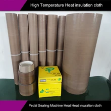 Запайки запасные части педаль, закаточная машина высокая температура теплоизоляционная ткань термостойкая ткань
