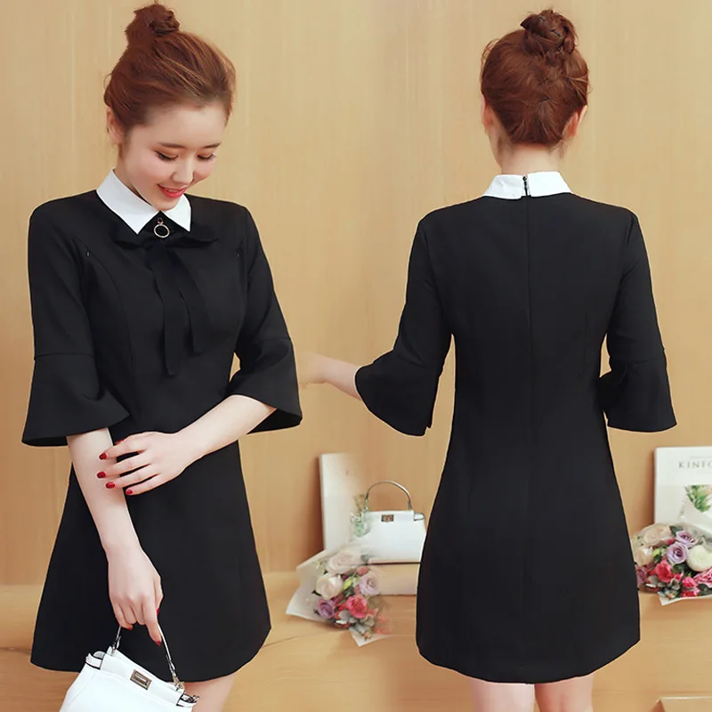 Ladies Work Dress Summer Maternity Formal Blouses Shirts Clothes Half Sleeve Pregnant women