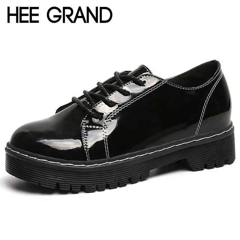HEE GRAND/2018 г. Летние оксфорды повседневная обувь на платформе женская модная