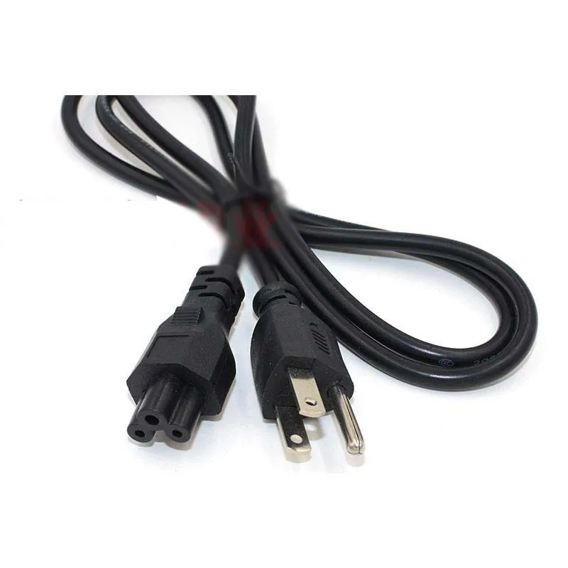 3 Prong AC Power Cord US Adapter lead For Laptop HP Lenovo Sony Toshia