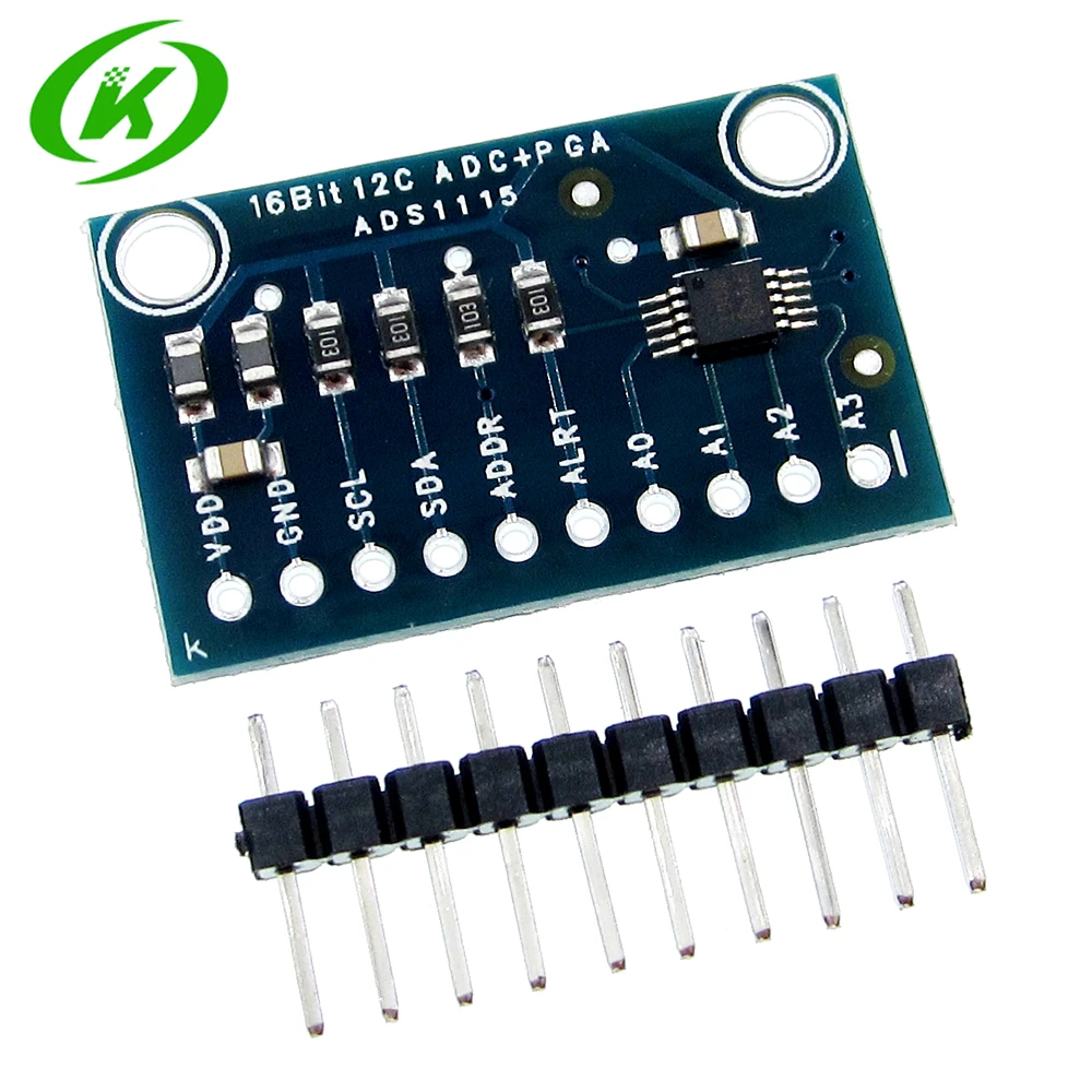 

5pcs/lot ADS1115 ADC ultra-compact 16-precision ADC module development board