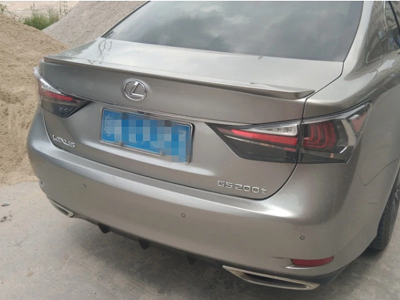 Спойлер MONTFORD для Lexus GS250 GS350 GS450 2013 2014 2015 2016 новый АБС пластик неокрашенный Праймер