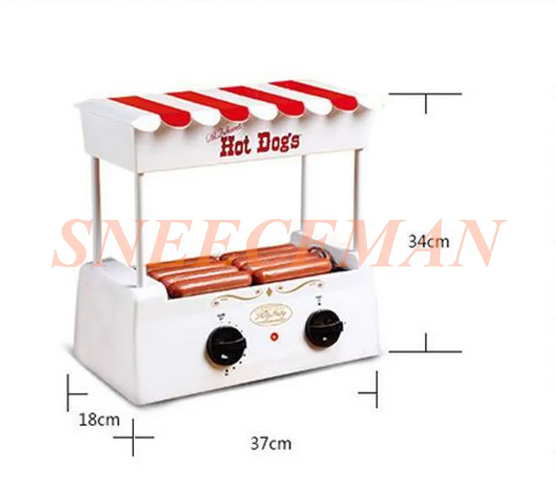 Аппарат для приготовления хот-догов 5 палочек колбасная машина гриль аппарат для разогрева булочек