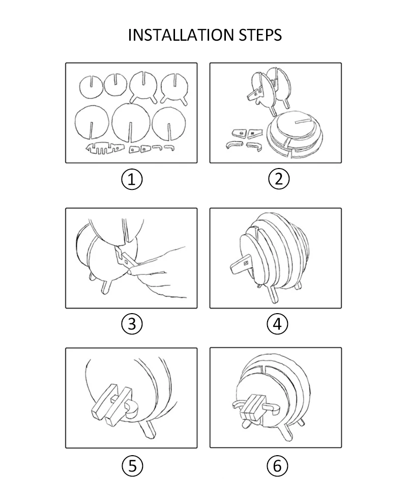 LIYIMENG 7 Pcs set Cartoon Home Table Cup Mat Insulation Pad Coffee Placemat for Table Spinning Hotel Restaurant Drinks CoastersB7