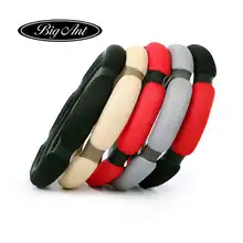 Car Steering Wheel Cover, Odorless, Cooler Hands In Summer, Warmer Hands In Winter, Includes American Style Air Freshener