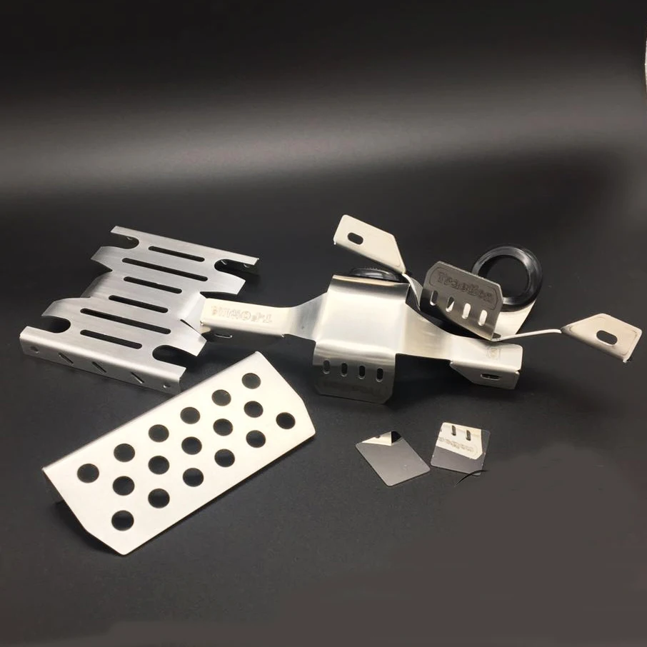 

Traction Hobby KM2 TH2 1/8 Climb Metal Chassis Armor Protection Armor Plate Reflector Anti-collision Guard OP Accessories