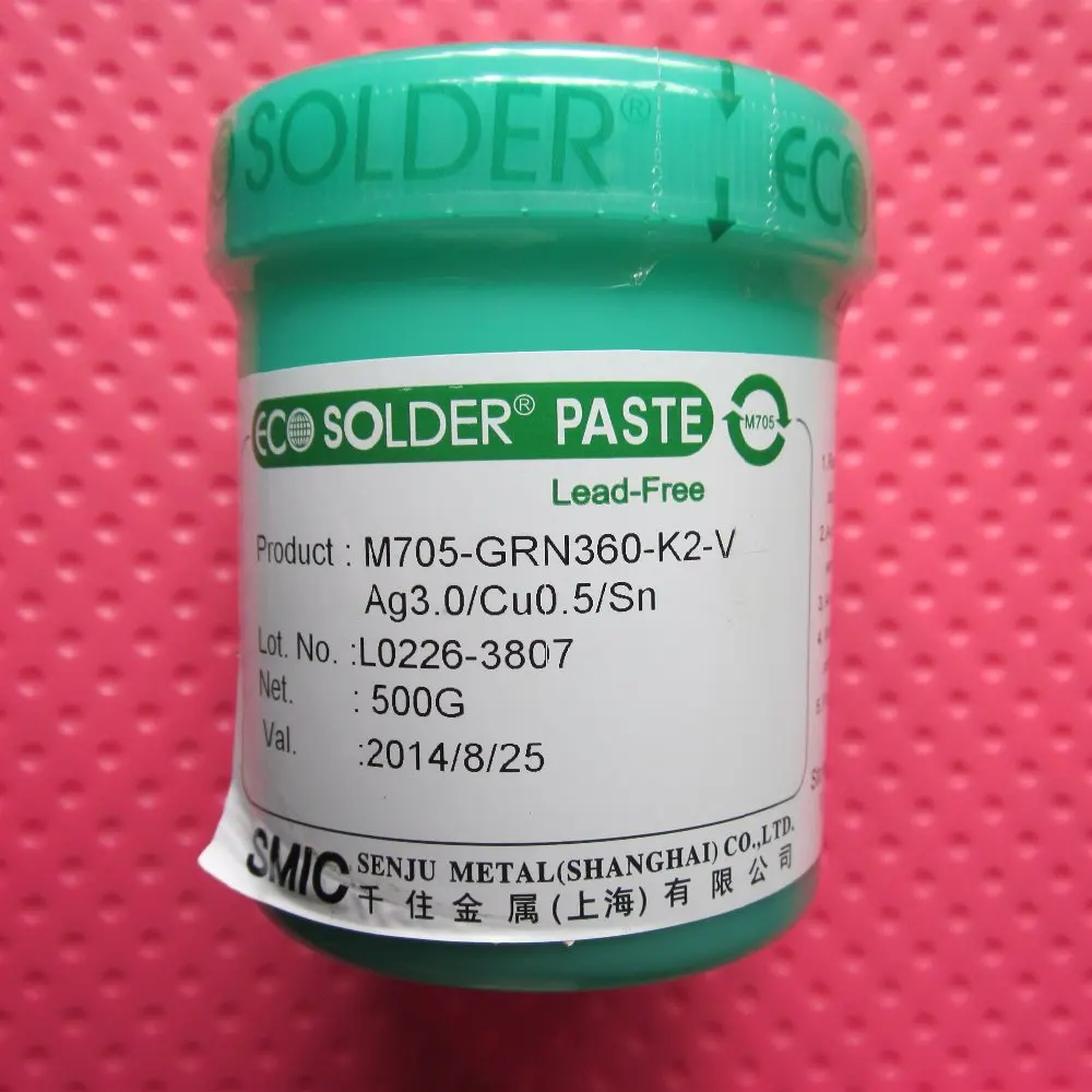 Authentic guaranteed SMIC High grade Senju SMT solder paste Ag3.0/Cu0.5