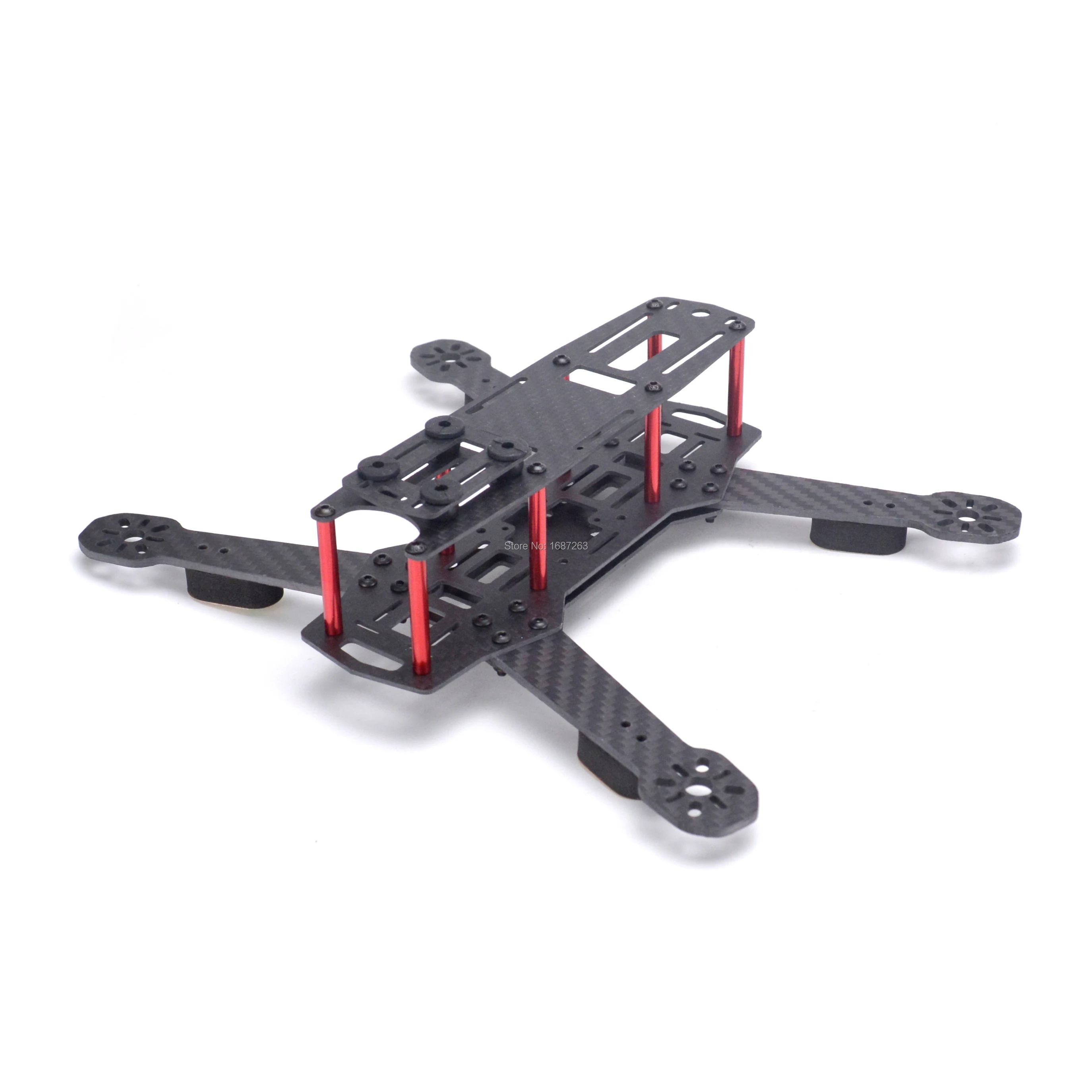 Квадрокоптер ZMR250 QAV250 с 3 мм arm Naze32 Rev6 / F3 flight controller MT2204 2300kv Motor 20A BLHeli S ESC Flysky FS I6 I6|orange