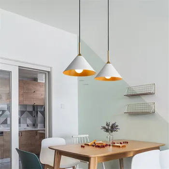 

Nordic Style Macaron LED Lighting Light Fixture Living Room Bedroom Simple Lron Art Home Decor Pendant Lamp Loft Pendant Lights