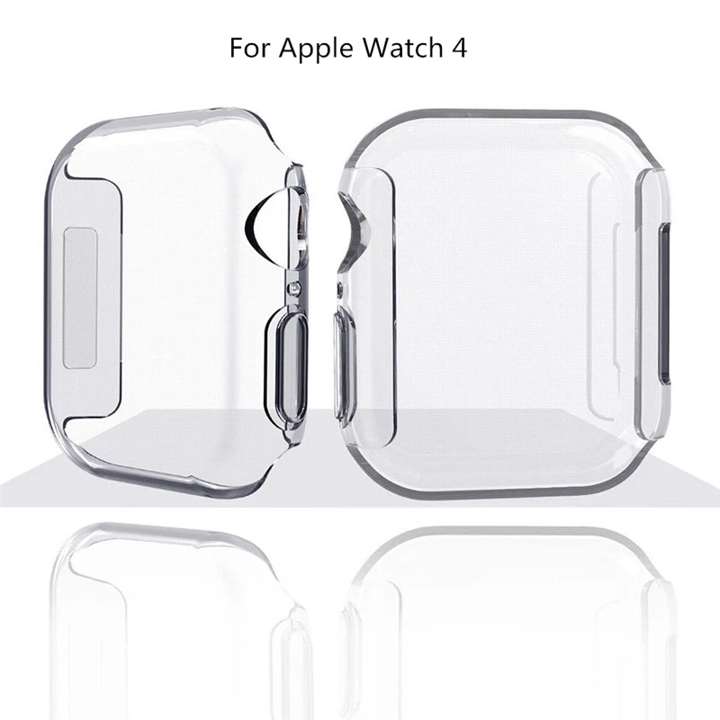 Мягкий защитный чехол из ТПУ для Apple Watch Series 4 3 2 38 42 40 44 мм iWatch полная защита