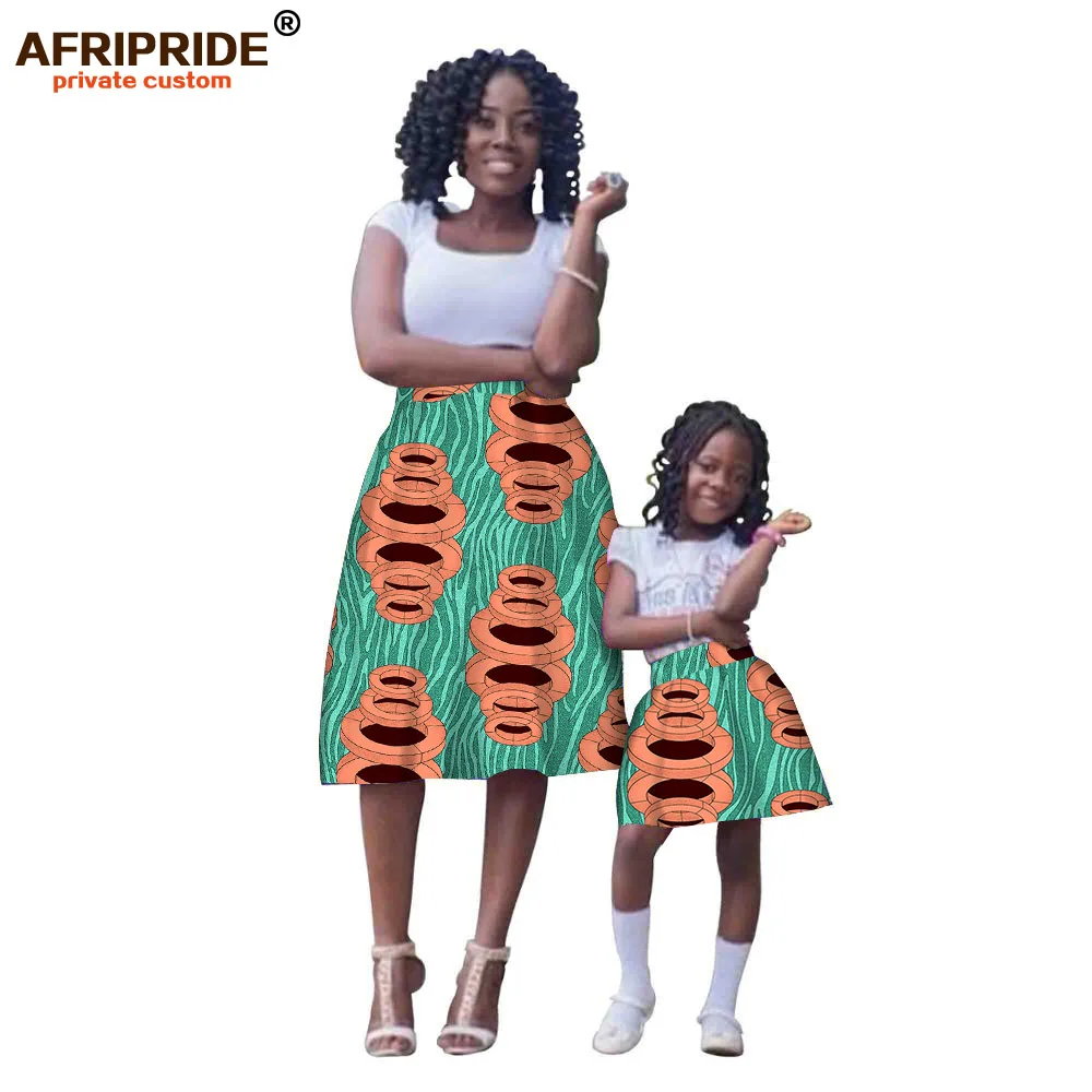 Платье в африканском стиле для женщин; детская юбка; Модная одежда для пар; Хлопковое платье с принтом; детское летнее платье; большие размеры; ea72f01 - Цвет: 277X