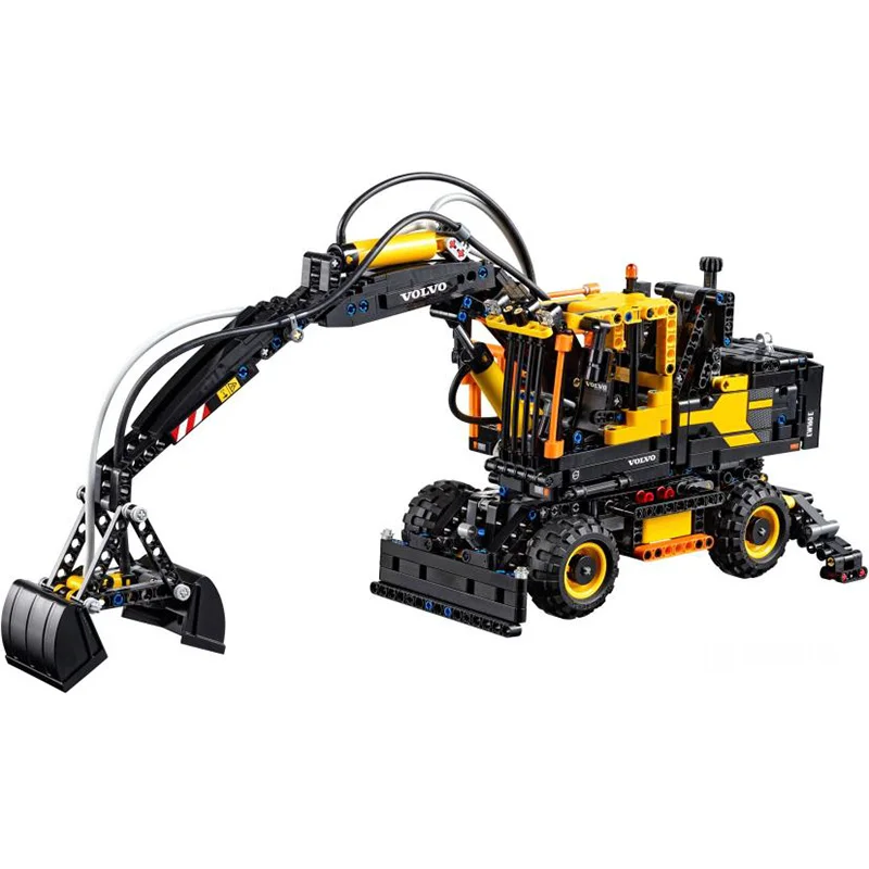 

Pneumatic Tractor Excavator 1166 Pcs Bricks Compatible Legoing Technic Model Building Blocks Boy Birthday Gift Educational Toys