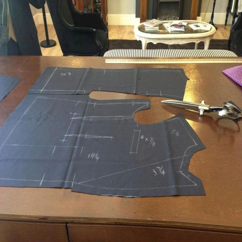 Faits Bal Élégantveste Mens Gilet Partie Italien The 3 Parti Pantalon Made De Image Mesure La Smokings Mariage Costumes Bleu Pour custom Pièces Sur CravateAs Foncé XPOkiTZu