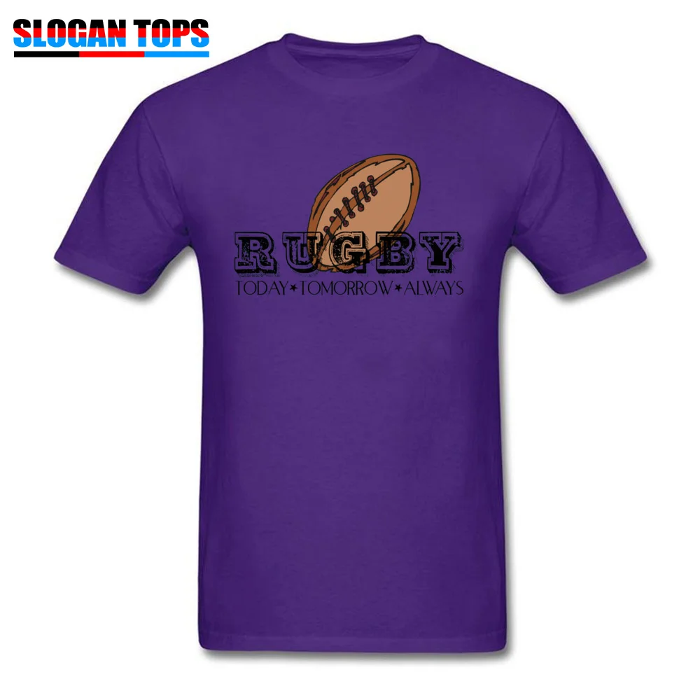 Rugby 2847 T-shirts Short Sleeve Summer Funny Man Summer Tops T Shirt Summer Top T-shirts O-Neck All Cotton Top Quality Rugby 2847 purple