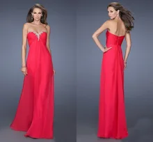 Bodenlangen 2015 Kleider Für Prom Chiffon Schatz Charming Abendkleid Formal Backless Sleeveless A-linie Kristalle Benutzerdefinierte