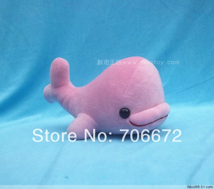 pink whale plush