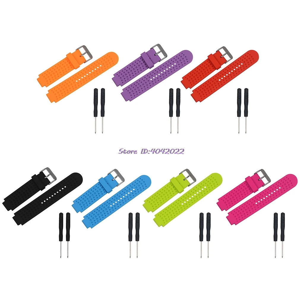 

Silicone Replacement Wrist Band For Garmin Forerunner 25 GPS Watch with Tools