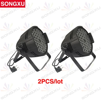 

SONGXU 2pcs/lot Wholesale Long Lifespan 54 LED RGB 3in1 LED Par Light Competitive Price Par LED Light/SX-PL54A