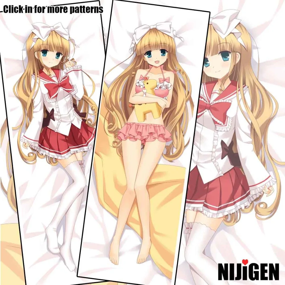 

hidan no aria Kanzaki H Shirayuki Hotogi Rico MineRobin Sexy 18R Cute Anime Dakimakura Decorative Pillow Case Cover Hugging Body