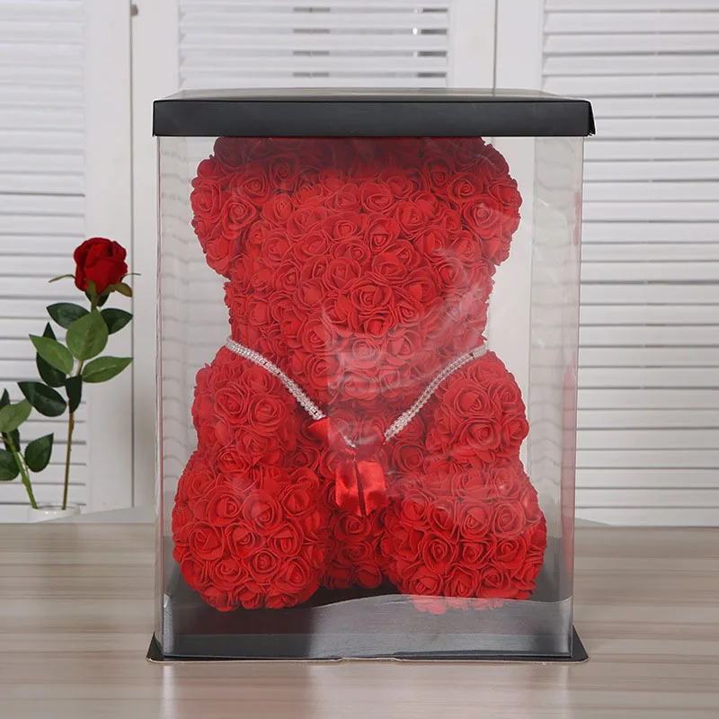 bear rose artificial flower (20)