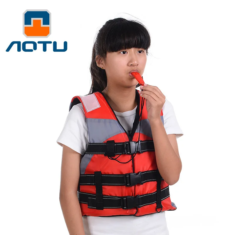Professional Life Jacket Children Swimwear Polyester Vest For Boating Fishing Water Sports Swimming 3 Size Child | Спорт и