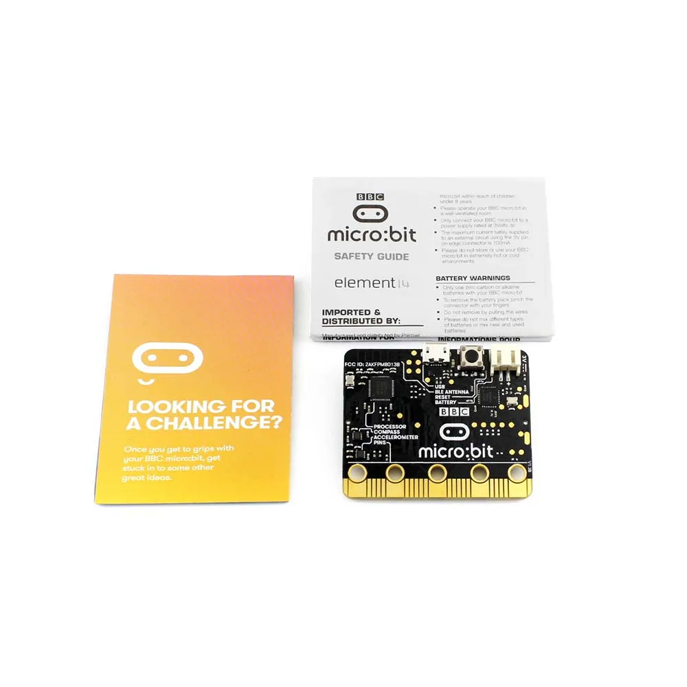 Оригинальный BBC micro:bit sense pack поставляется с краевым разъемом несколько датчиков