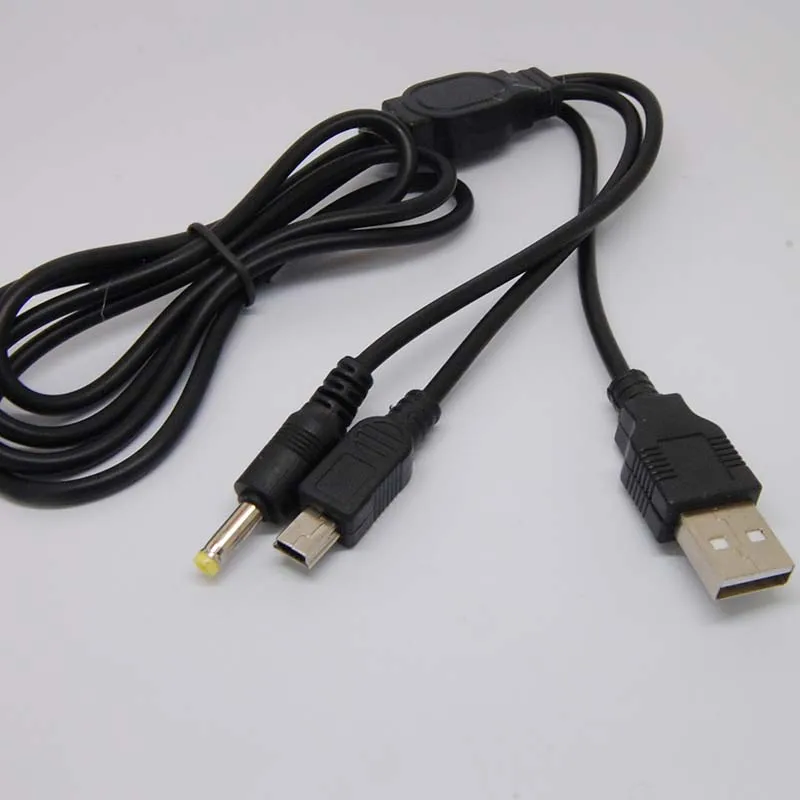 10 قطعة شاحن USB كابل لسوني PSP1000 psp2000 psp3000 playstation3 تحكم