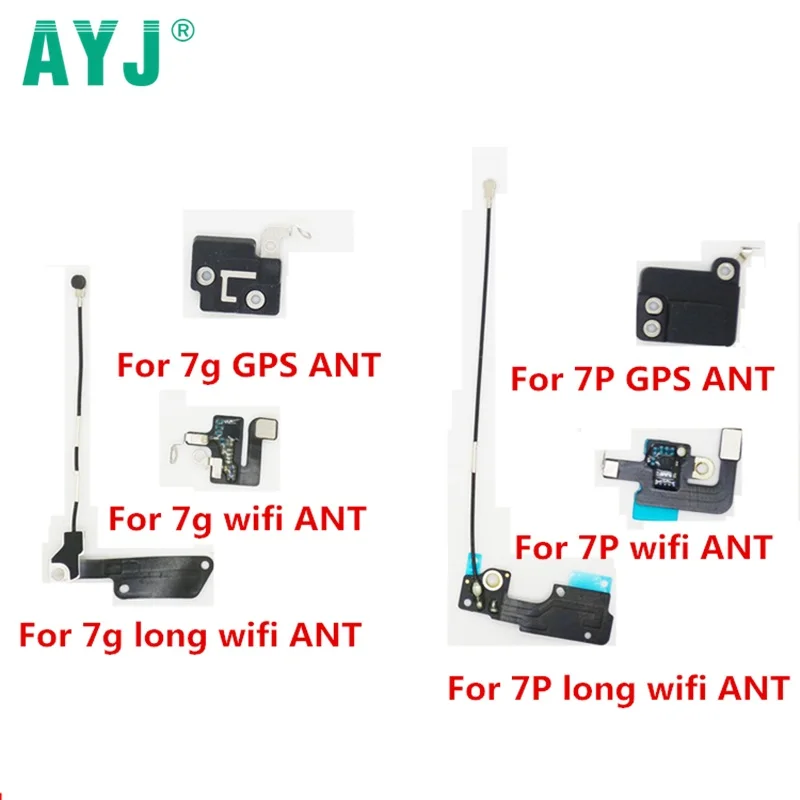 AYJ 5 шт./партия антенна Wifi ленточный гибкий кабель для iphone 7 7G 4," 7 Plus. 5' gps сигнал Wifi ANT дюймов запасные части