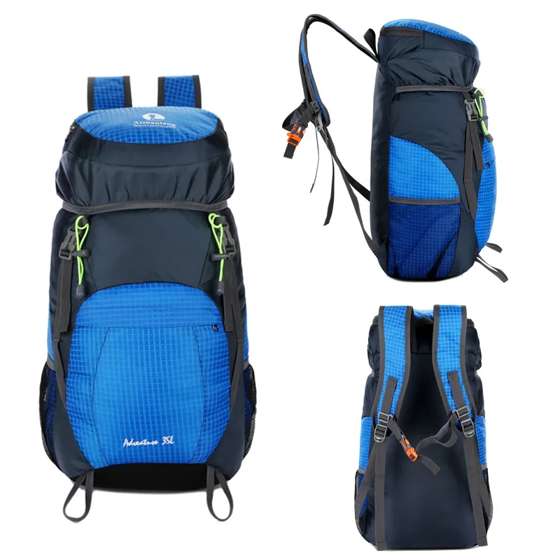 Zaino Pieghevole Può Capacità Uomini 35l Xa690wd green Nylon red Alpinismo Trekking All'aria Black Campeggio Aperta Borse Impermeabile Donne blue Sport n4gnIqx6p