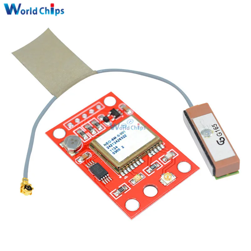 

GY-NEO6MV2 NEO6MV2 NEO-6M GPS Module Flight Control Small Large Antenna Controller For Arduino EEPROM MWC APM2 APM2.5 Board