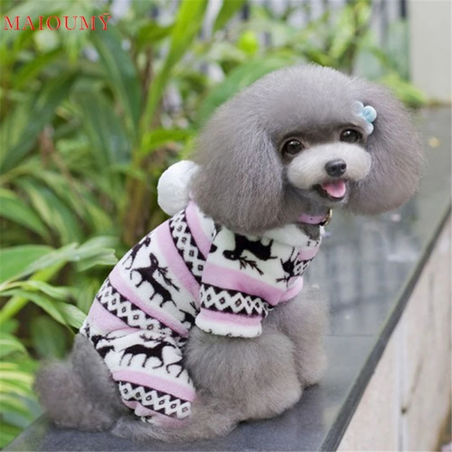 

Pet Dog Warm Clothes Puppy Jumpsuit Hoodie Coat Doggy Apparel PK S Wonderful