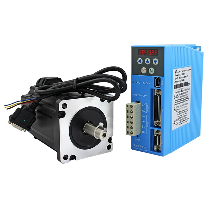 Nema34 6.5Nm 86 замкнутый контур шаговый двигатель LCDA808H+ LC86H298 ЧПУ Nema 34 цифровой hybird замкнутый контур 2 фазы Драйвер шагового двигателя