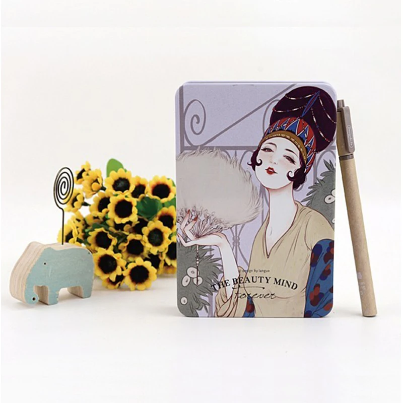 HOT Iron cover Diary notebook Notepad SketchBook Drawing graffiti Sketch Book 128 sheets Hardcover Office School Supplies Gift|sketch book|cover