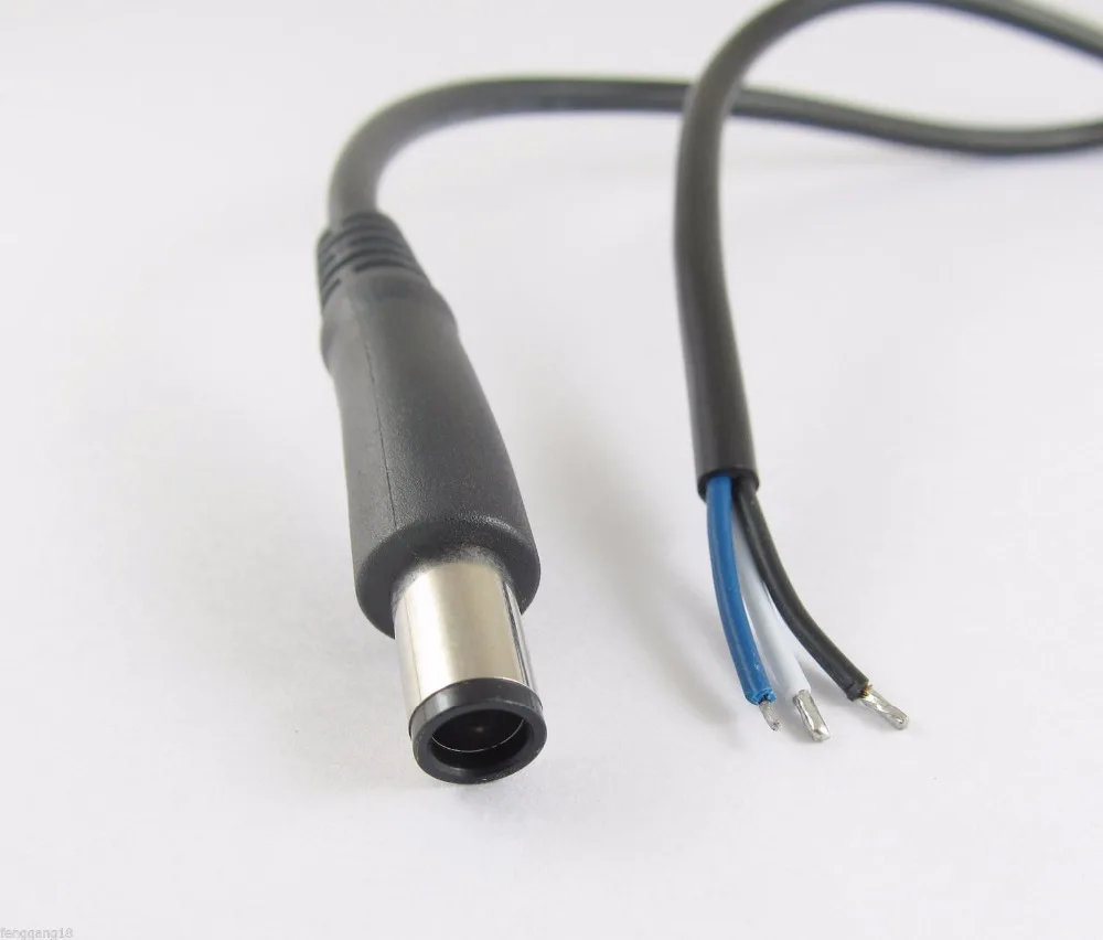 1pcs DC Cord Tip 7.4mm x 5.0mm Plug Connector Cable Cord For DELL HP Laptop Tablet PC Replacement 30cm/1feet 1pcs DC Cord Tip 7.4mm x 5.0mm Plug Connector Cable Cord For DELL HP Laptop Tablet PC Replacement 30cm/1feet