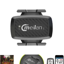 Аксессуары для велосипеда, датчик Каденции спидометра, датчик для велоспорта, Bluetooth, 4,0, ANT, для помещений, спиннинг, тренировка каденса, Meilan C1