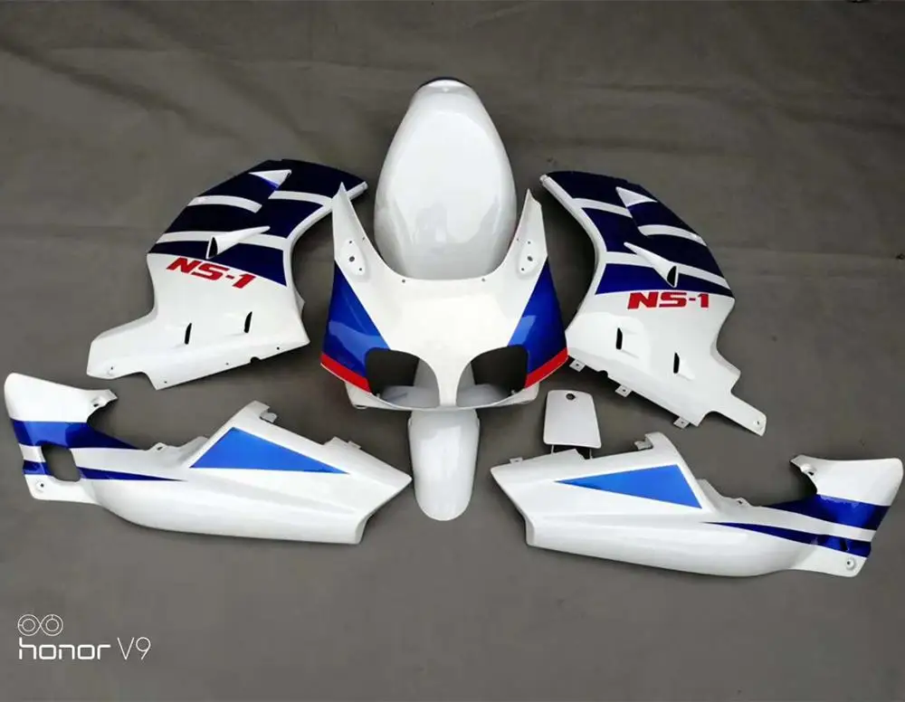 

Motorcycle Bodywork Fairings Injection Molding Painted Side Panel Guard Mudguard for Honda NS1 NS-1 Double Headlight