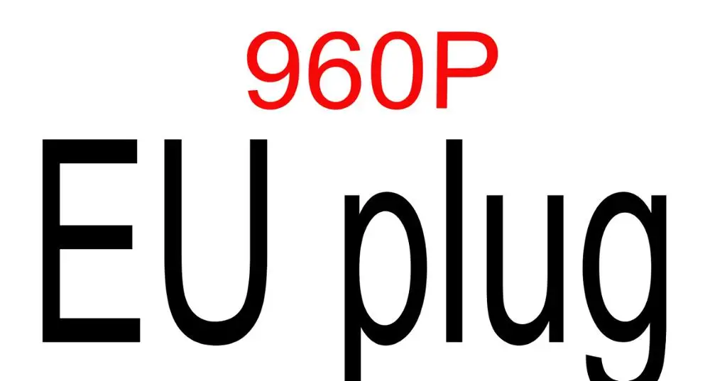 EU plug 960P Радионяня Беспроводная умная аудио камера видеонаблюдения 1080P домашняя ip-камера Безопасности s сетевая камера наблюдения WiFi детская камера Wi Fi - Цвет: EU plug 960P