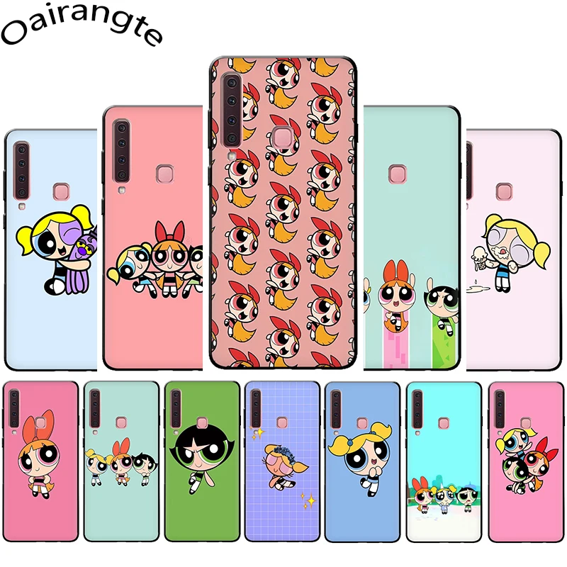 

The Powerpuff Girls silicone phone case for Samsung A3 A5 A6 Plus A7 A8 A9 A10s 20s 30s 40s 50s 70 J6