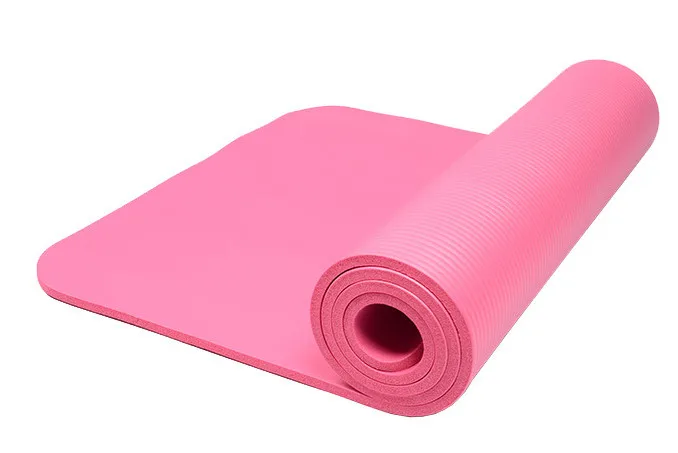 New High Quality Non Slip Yoga Mat Roll Up Pillates Gym Fitness
