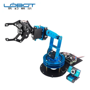 

New Raspberry Robot Arm ArmPi/ Wireless WIFI Video Remote Control 6 Degrees of Freedom Manipulator Model Kit