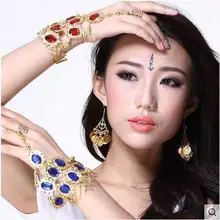 Камни танец живота аксессуары старший 9 камней танец живота браслеты для женщин танец браслет аксессуары 1 пара