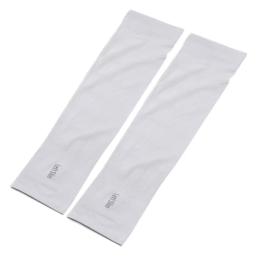 1Pair Bicycle Fishing Sleeve Cover Sun Protection Arm Guard Cooling Sleeve Cover Outdoor Arm sun gloves #2M22 (15)