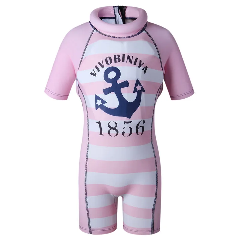 

Float Suit Kids Boys Girls One Piece Swimsuit Buoyancy Sun Protection UPF 50+ Safe Swimsuit Life Vest Back Zip Toddler Baby