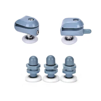 

1pcs Single Shower Door Rollers Runners Wheels Pulleys Replacement Top/Bottom Shower Wheels 23/25mm Hardware Tools