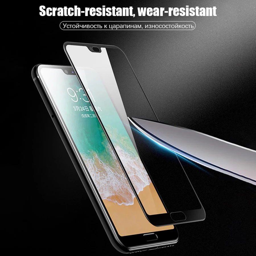 Защитное стекло для huawei p20 lite pro защитный экран чехол huavei huwei p10 p 10 20 nova 3e закаленное