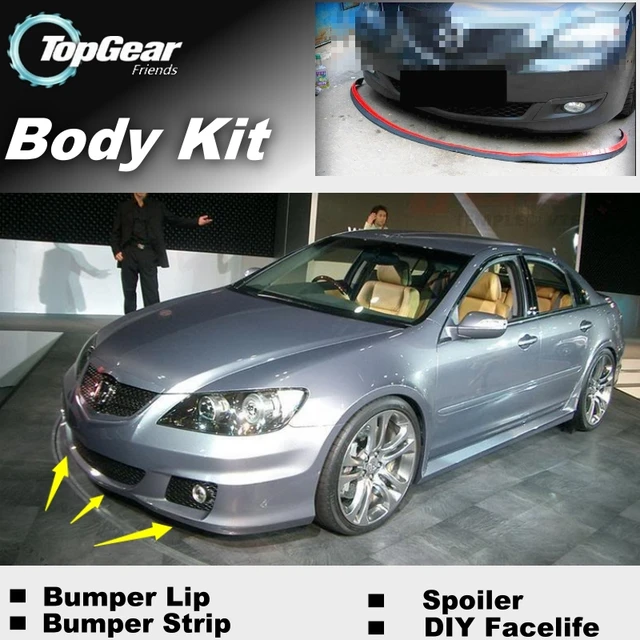 For Honda Legend Acura Rl Arcadia Per Lip Front Spoiler For Honda Legend Acura Rl Arcadia Per Lip Front Spoiler Topgear Car Tuning Body Kit Strip Skirt