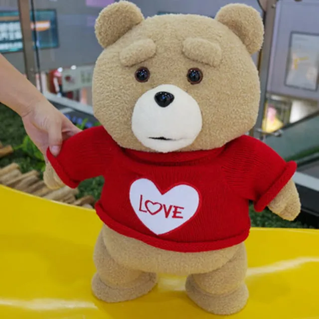 Ours en peluche l effigie du personnage du film Ted 2 Teddy l ourson portant un